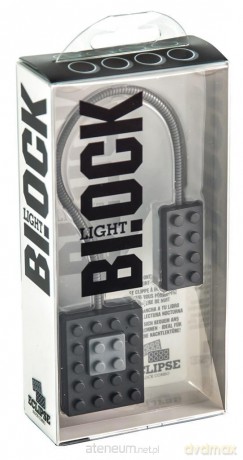 Block Light - lampka do książki ECLIPSE - czarna