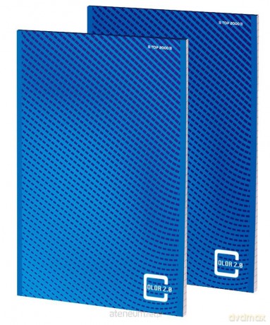 Blok notatnikowy A6/50K kratka Color 2.0 (10 szt)