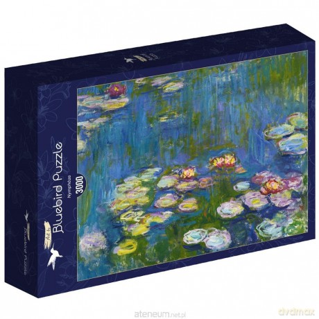 BLUEBIRD 3000 el. Lilie wodne, Claude Monet [PUZZLE]