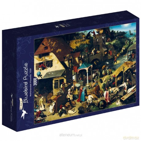 BLUEBIRD 3000 el. Przysłowia, Piotr Brueghel, 1559 [PUZZLE]