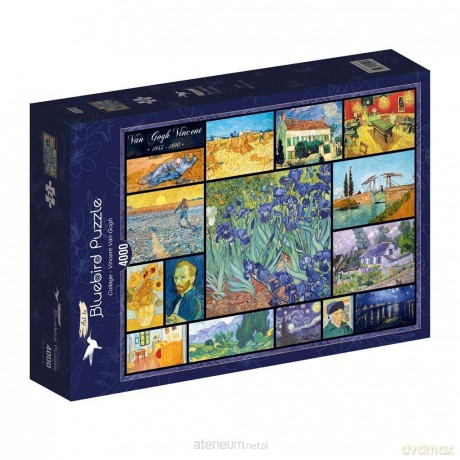 BLUEBIRD 4000 el. Collage, Vincent van Gogh [PUZZLE]
