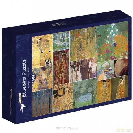 BLUEBIRD 6000 el. Collage, Gustav Klimt [PUZZLE]