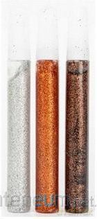 Brokat klej Shiny 05 3x10 ml- Srebrny miedź brąz