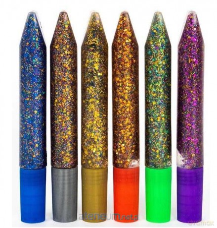 Brokat w kleju Shiny 01 6 x 10 ml - Confetti