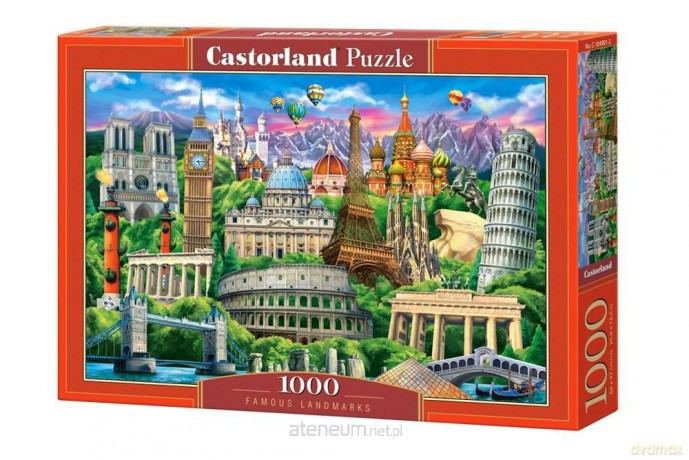 CASTORLAND 1000 el. Famous Landmarks [PUZZLE]