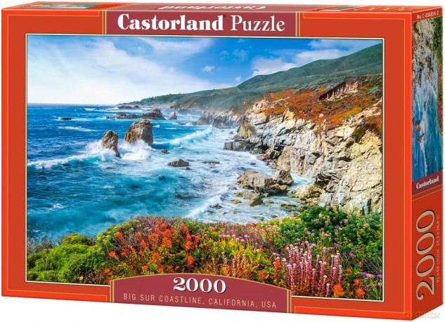 CASTORLAND 2000 el. Big Sur Coastline, California, USA [PUZZLE]