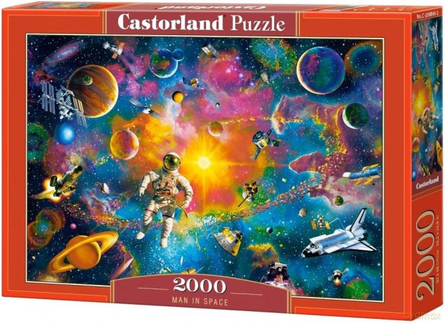 CASTORLAND 2000 el. Man in Space [PUZZLE]