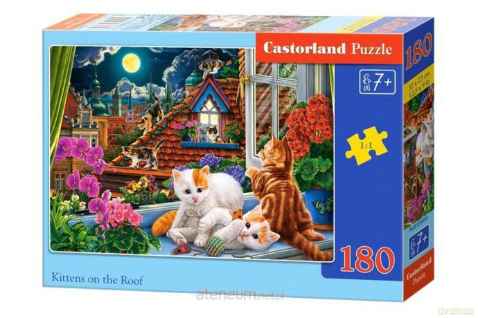 CASTORLAND 180 el. Kittens on the Roof [PUZZLE]
