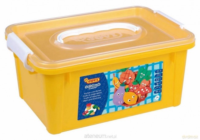 Ciastoplastolina owoce i warzywa + akcesoria