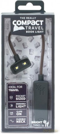 Compact Book Light lampka do książki szara