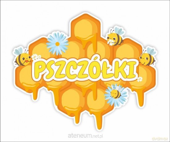 Dekoracja tabliczki - Grupa pszczółki