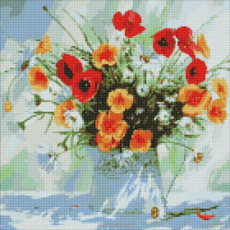 Diamentowa mozaika - Barwy lata 40x40 cm