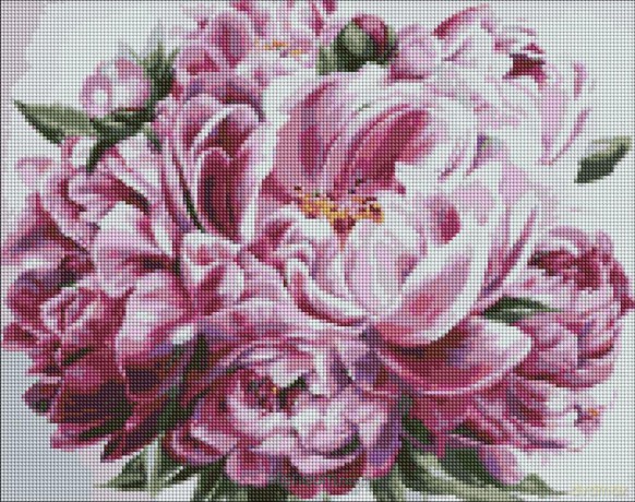 Diamentowa mozaika - Bujność 40x50 cm