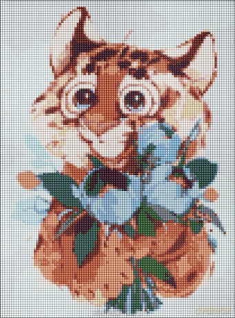 Diamentowa mozaika - Mały dżentelmen 30x40 cm