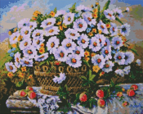 Diamentowa mozaika - Martwa natura 40x50 cm