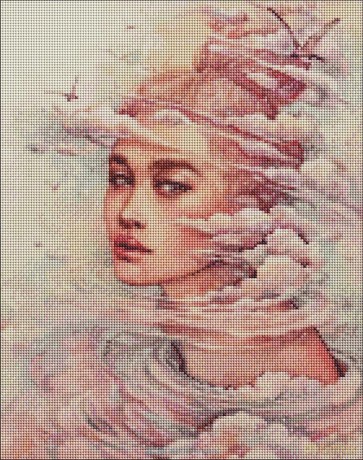 Diamentowa mozaika - Marzycielskie myśli 40x50 cm