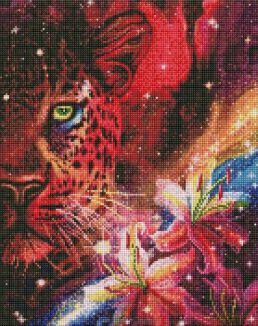 Diamentowa mozaika - Natura wszechświata 40x50 cm