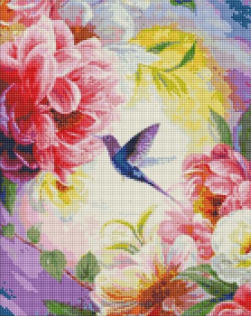 Diamentowa mozaika - Nieważkość 40x50 cm