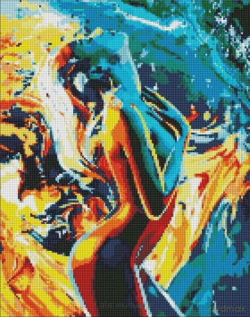 Diamentowa mozaika - Pasja kobiety 40x50 cm