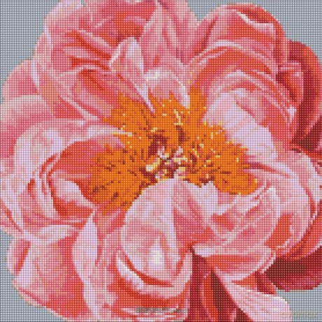 Diamentowa mozaika - Pink kiss 40x40 cm