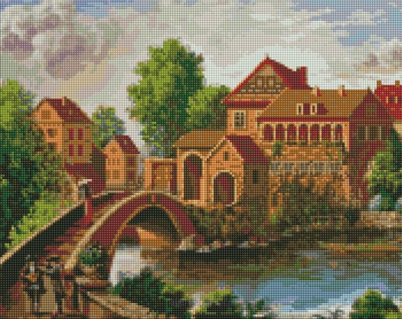 Diamentowa mozaika - Prowincja włoska 40x50 cm