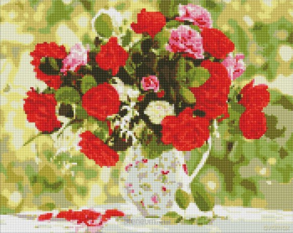 Diamentowa mozaika - Różnorodność kolorów 40x50 cm
