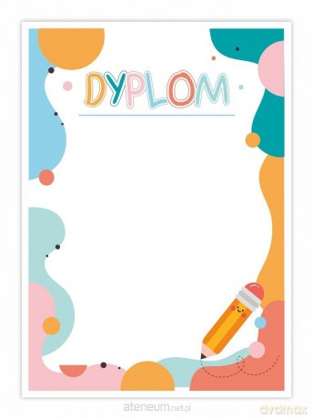 Dyplom A4 uniwersalny - Ołówek 20 szt