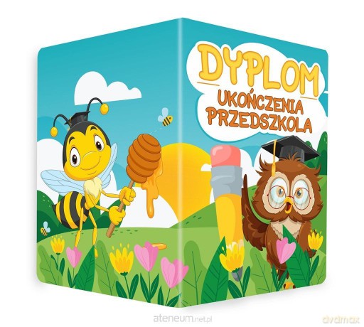 Dyplom A5 składany - Natura 10 szt
