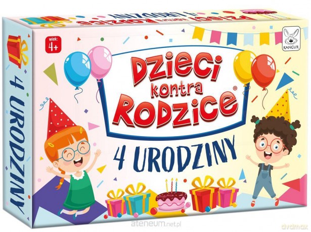 Dzieci kontra Rodzice. Urodziny 4+ [GRA]