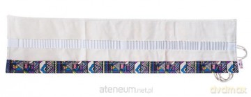 Etui na kredki 72 szt wiązane kolorowe