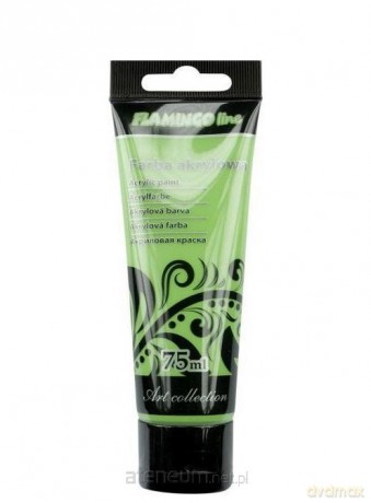 Farba akrylowa 75ml 046 jasnozielona