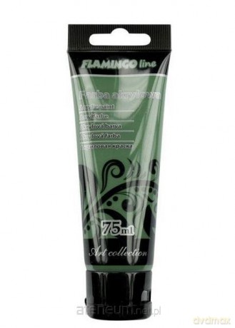 Farba akrylowa 75ml 049 ciemnozielona