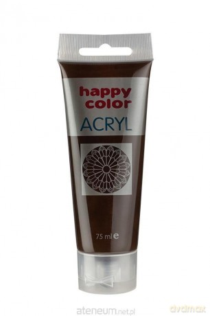 Farba akrylowa 75ml ciemnobrązowy