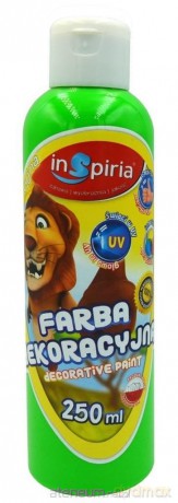 Farba dekoracyjna fluorescencyjna zielona 250 ml