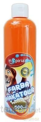 Farba plakatowa pomarańczowa 500 ml