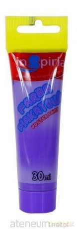 Farba plakatowa w tubie lawendowa 30 ml (6 szt)