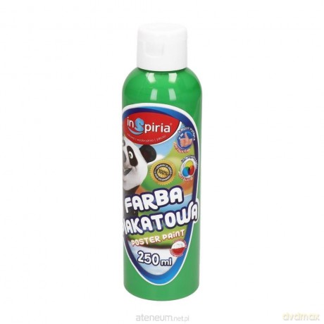Farba plakatowa zielona 250 ml