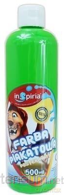 Farba plakatowa zielona 500 ml