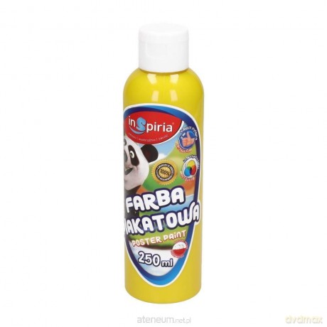 Farba plakatowa żółta 250 ml