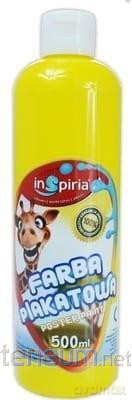 Farba plakatowa żółta 500 ml