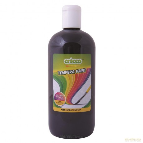Farba tempera 500 ml czarna