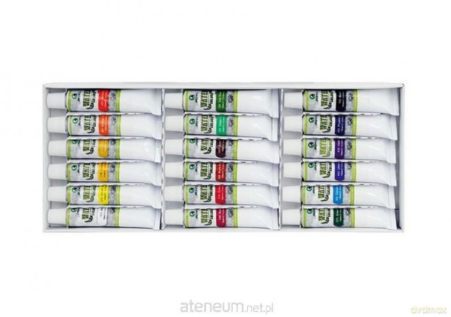 Farby akwarelowe E 1338 B 18 kolorów 12ml