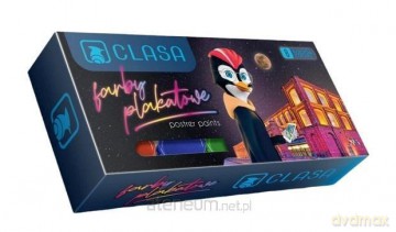 Farby plakatowe 8 kolorów 20 ml