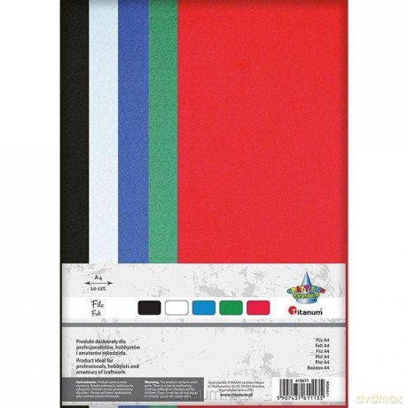 Filc A4 mix 10 szt