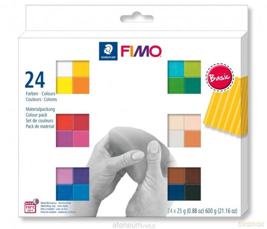 Fimo Soft 24x25g kolory Basic
