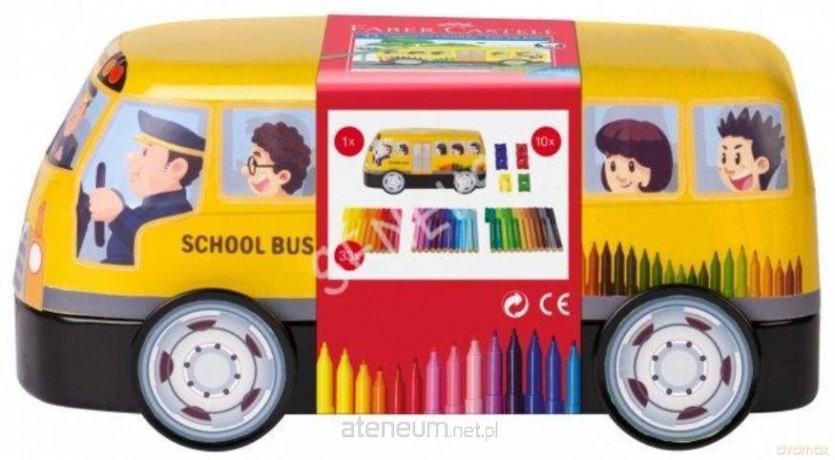 Flamastry Connector autobus 33 kolory