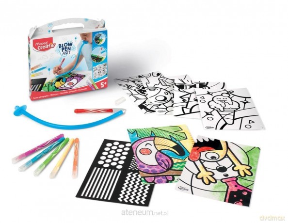Flamastry dmuchane Pop'art