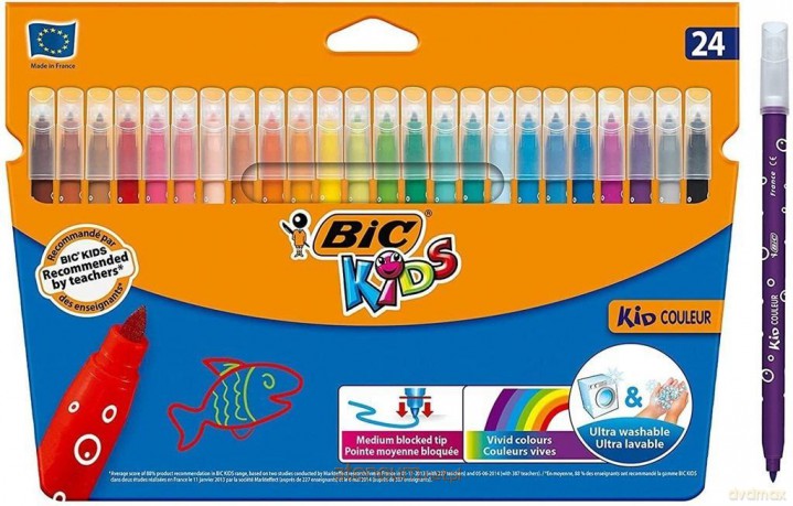Flamastry Kids Couleur 24 kolory