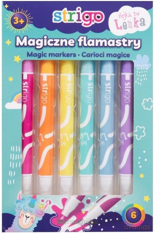 Flamastry magiczne Lenka 6 szt