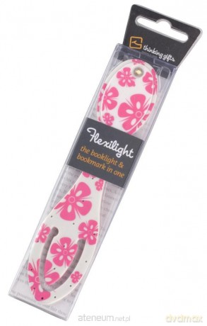 Flexilight Pink Flowers - Lampka do książki Kwiaty